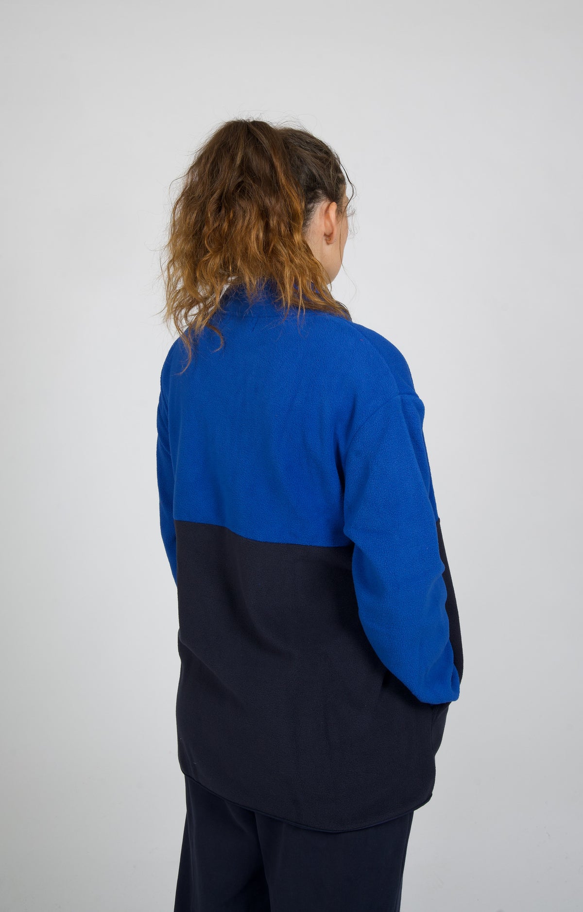 Cascade Horizon Half-Zip Fleece in Skyline Blend — back view